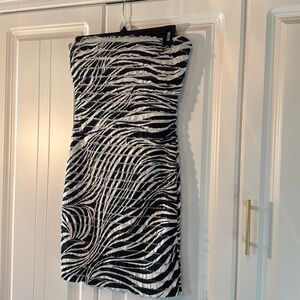 Zebra-ish Dress